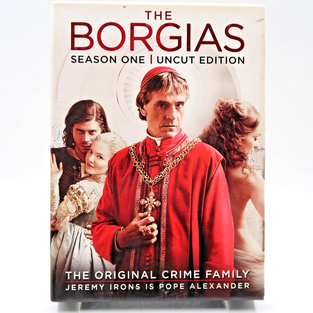 The Borgias Season 1 DVD 2011 Uncut Edition Jeremy Irons Francois Arnaud Drama
